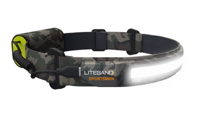 Liteband PRO 1000 Lumen LED Wide Beam Rechargeable Headlamp