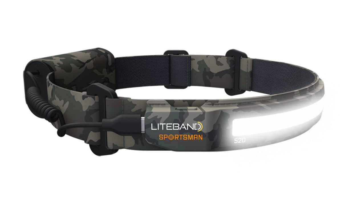 Liteband ACTIV 520 Lumen LED Wide Beam Rechargeable Headlamp