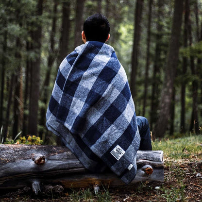 Minus33 - Camp Throw Blanket White Mountain Woolen