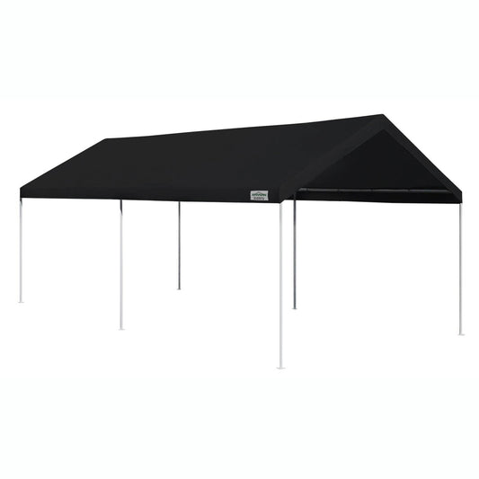 Caravan Canopy Domain 10 x 20 Foot Straight Leg Instant Canopy Tent Set, Black - Angler's Pro Tackle & Outdoors