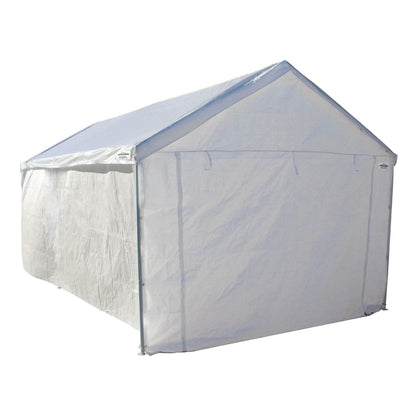 Caravan Canopy Domain Car Port Tent Sidewalls w/ Straps, White (Sidewalls Only) - Angler's Pro Tackle & Outdoors