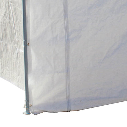 Caravan Canopy Domain Car Port Tent Sidewalls w/ Straps, White (Sidewalls Only) - Angler's Pro Tackle & Outdoors