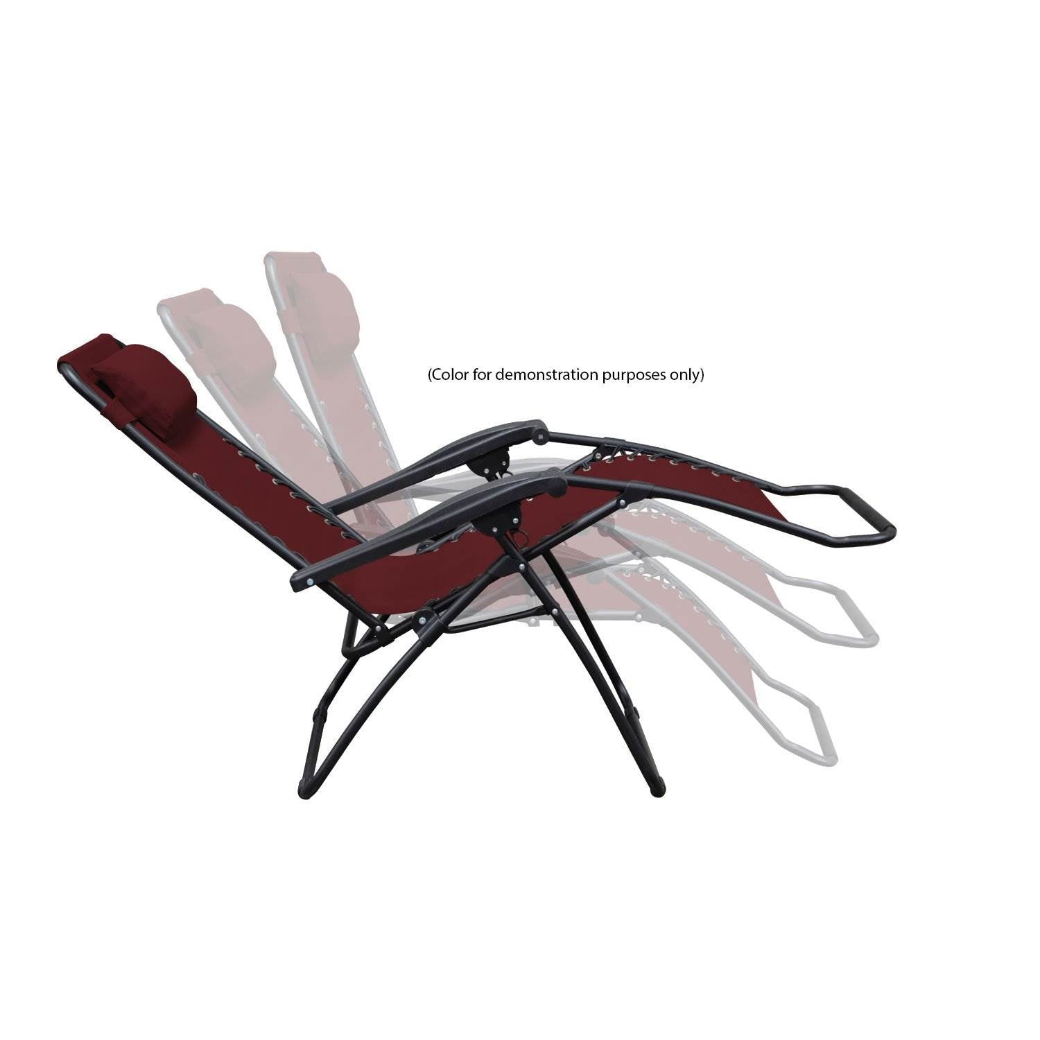 Caravan Canopy Infinity Zero Gravity Steel Frame Patio Deck Chair (2 Pack) - Angler's Pro Tackle & Outdoors