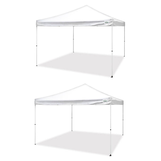 Caravan Canopy M Series Pro 2 12 x 12 Foot Straight Leg Instant Canopy (2 Pack) - Angler's Pro Tackle & Outdoors