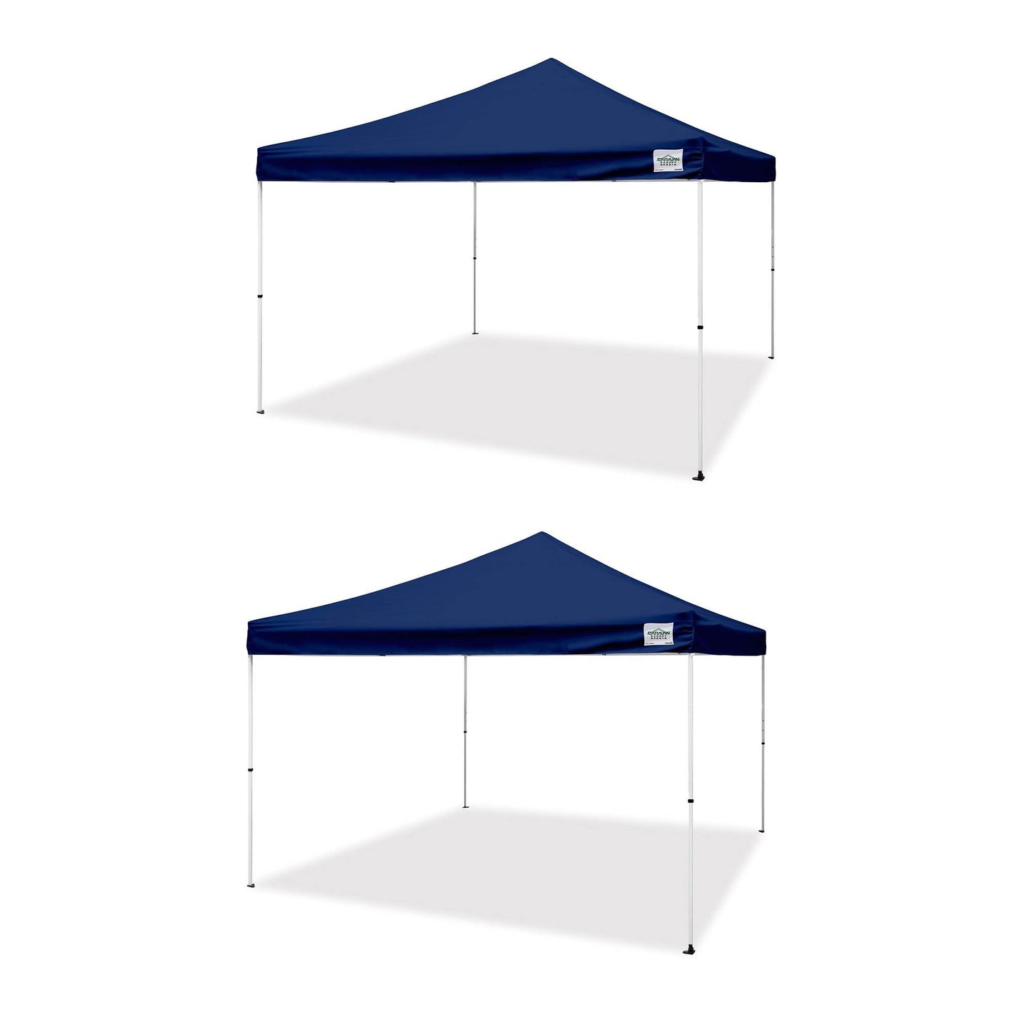 Caravan Canopy M - Series Pro 2 12 x 12 Straight Leg Pop - Up Canopy, Blue (2 Pack) - Angler's Pro Tackle & Outdoors