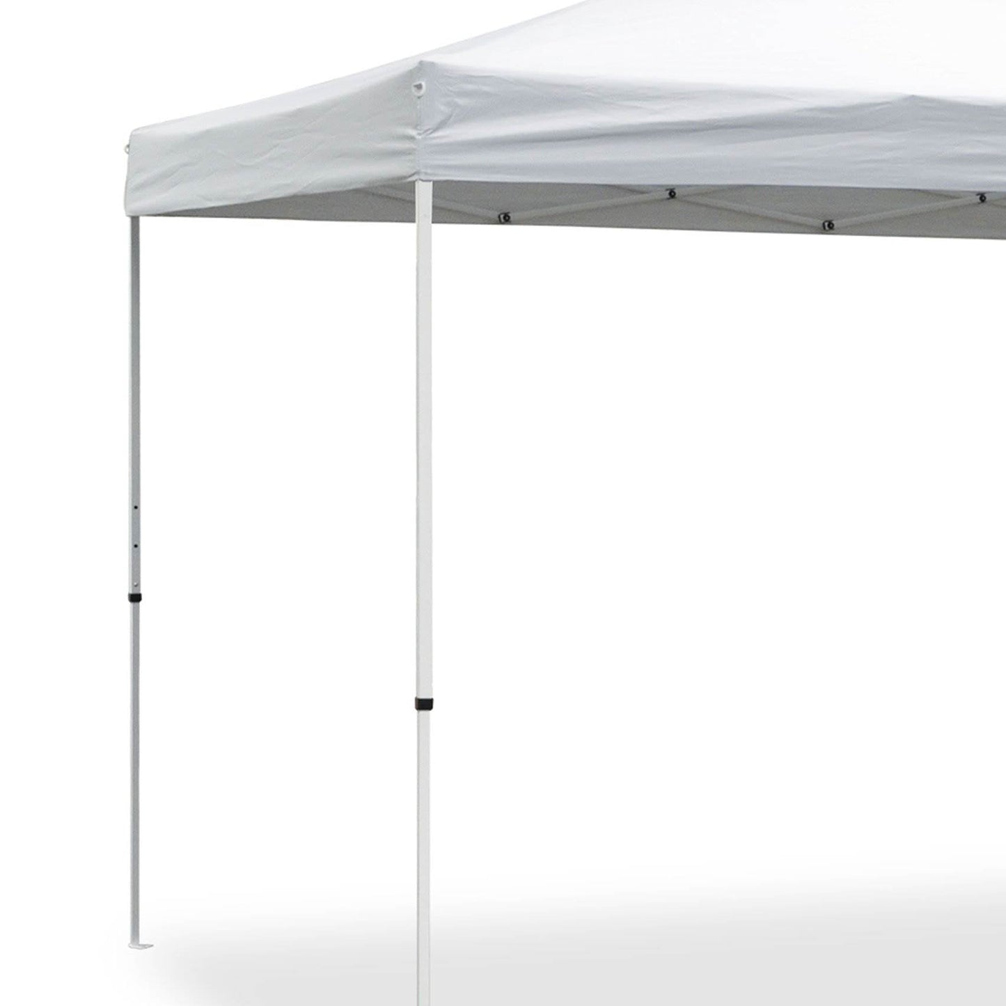 Caravan Canopy Sports V Series 2 Pro 10 x 10 Ft Outdoor Tent Kit, White (2 Pack) - Angler's Pro Tackle & Outdoors