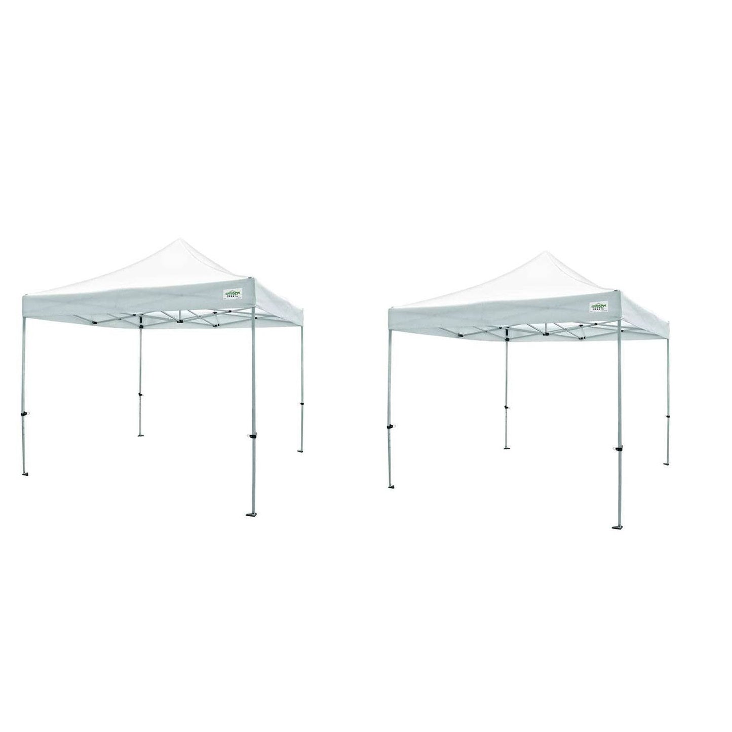 Caravan Canopy TitanShade 10 x 10 Steel Portable Instant Canopy, White (2 Pack) - Angler's Pro Tackle & Outdoors