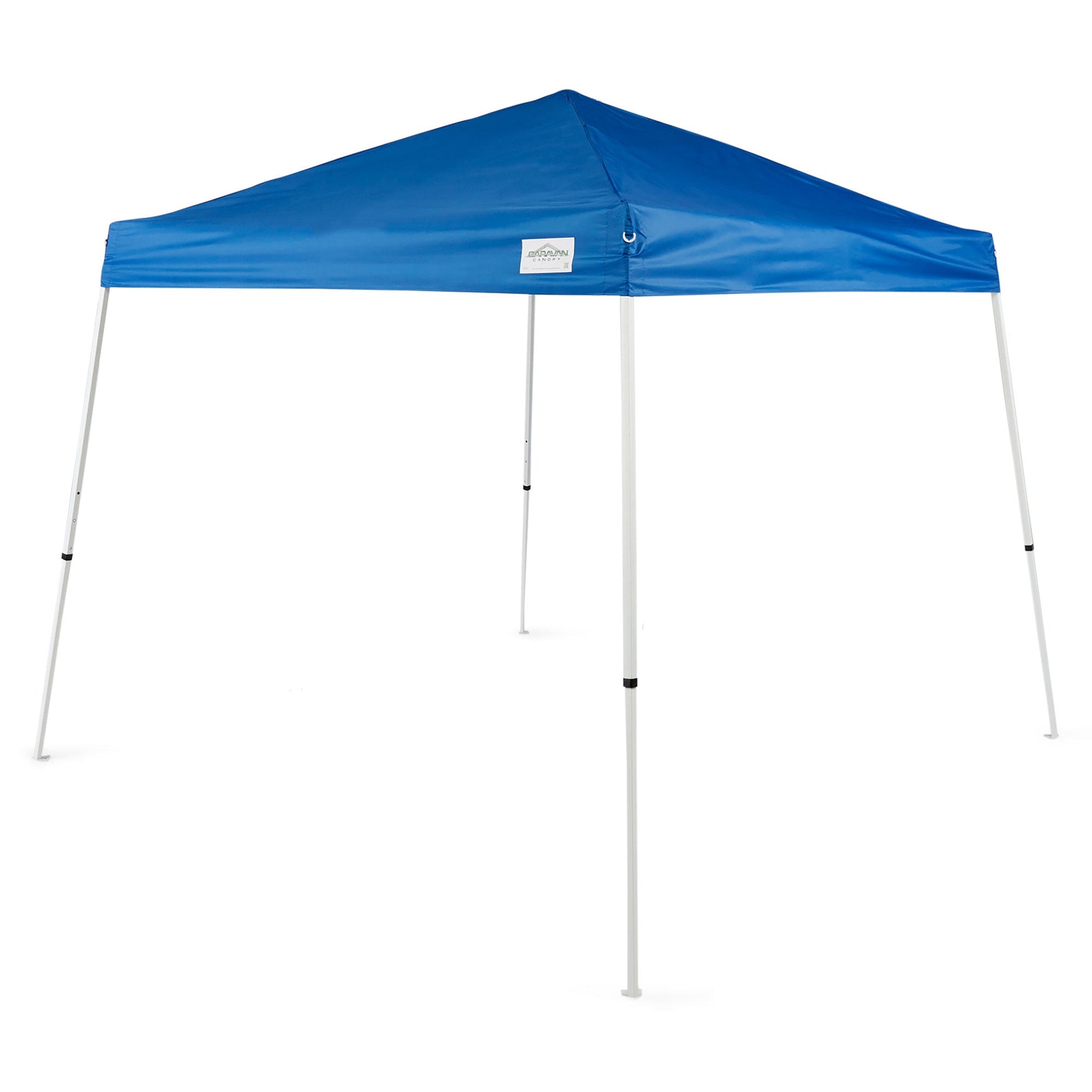 Caravan Canopy V Series 2 10' x 10' Entry Level Angled Leg Instant Canopy, Blue - Angler's Pro Tackle & Outdoors