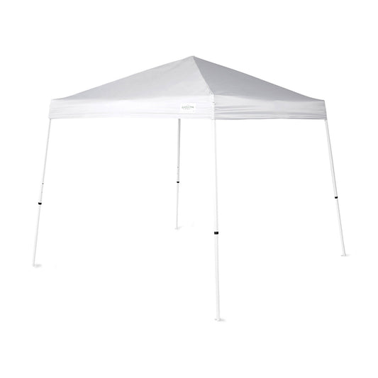 Caravan Canopy V Series 2 10' x 10' Entry Level Angled Leg Instant Canopy, White - Angler's Pro Tackle & Outdoors