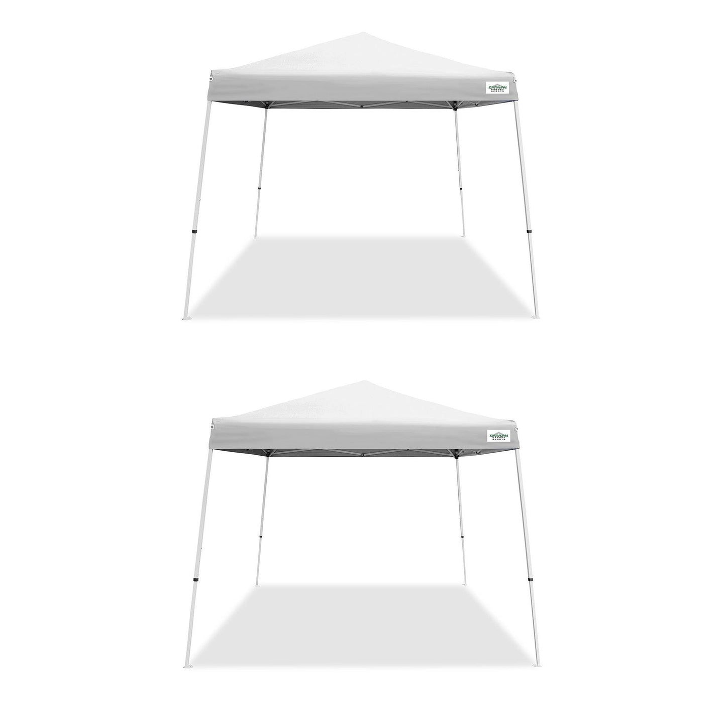 Caravan Canopy V Series 2 10'x10' Entry Level Angled Leg Instant Canopy (2 Pack) - Angler's Pro Tackle & Outdoors