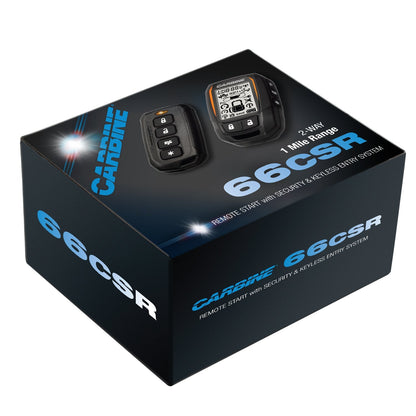 Magnadyne Carbine 66CSR | 2-Way 1 Mile Range | Remote Start w/ Security & Keyless Entry