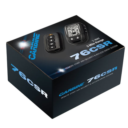 Magnadyne Carbine 76CSR | 2-Way 3 Mile Range | Remote Start w/ Security & Keyless Entry