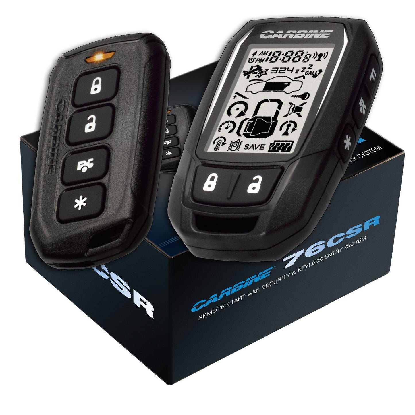 Magnadyne Carbine 76CSR | 2-Way 3 Mile Range | Remote Start w/ Security & Keyless Entry