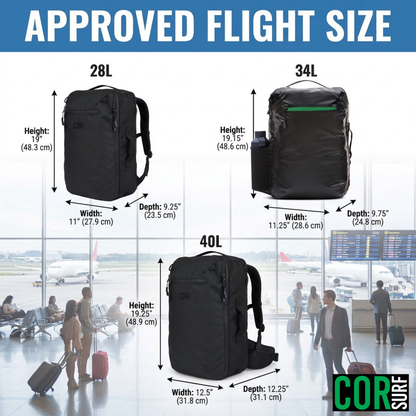 COR Surf The Island Hopper Travel Backpack 40L