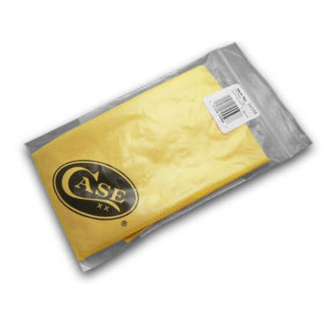 Case XX Knives Yellow Absorbent Jewler's Cloth for Polishing Pocket Knife 04598 - Angler's Pro Tackle & Outdoors