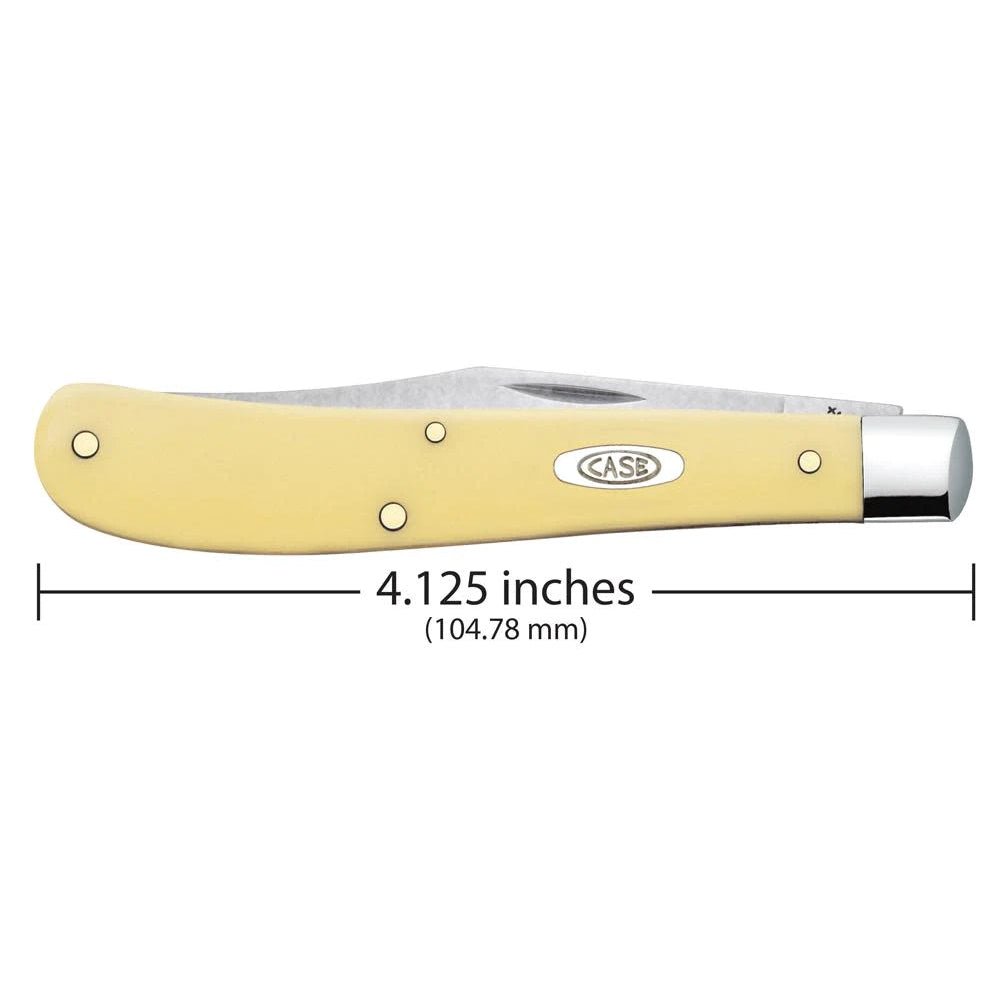 Case Yellow Synthetic CS Slimline Trapper 00031 - Angler's Pro Tackle & Outdoors