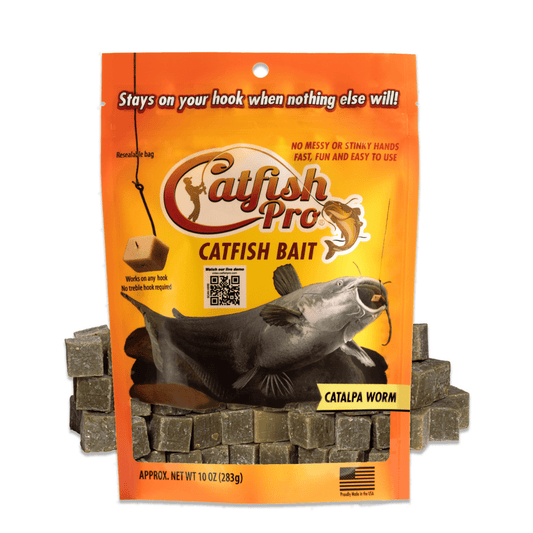 Catfish Pro Catalpa Worm Catfish Bait
