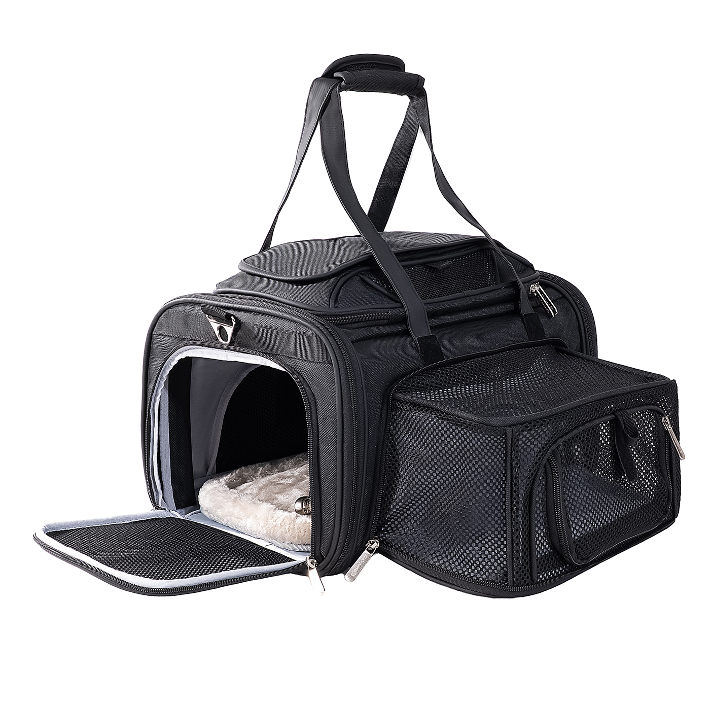 Mr. Peanut's Gold Series Standard Size Airline Compliant Expandable Pet Carrier