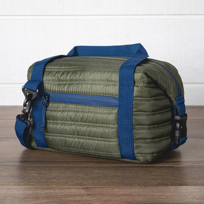 Picnic Time Midday Quilted Washable Insulated Lunch Bag