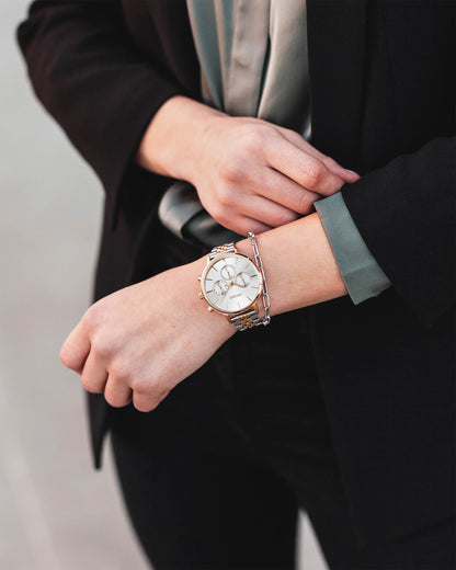 Vincero The Chain Link Bracelet - Silver