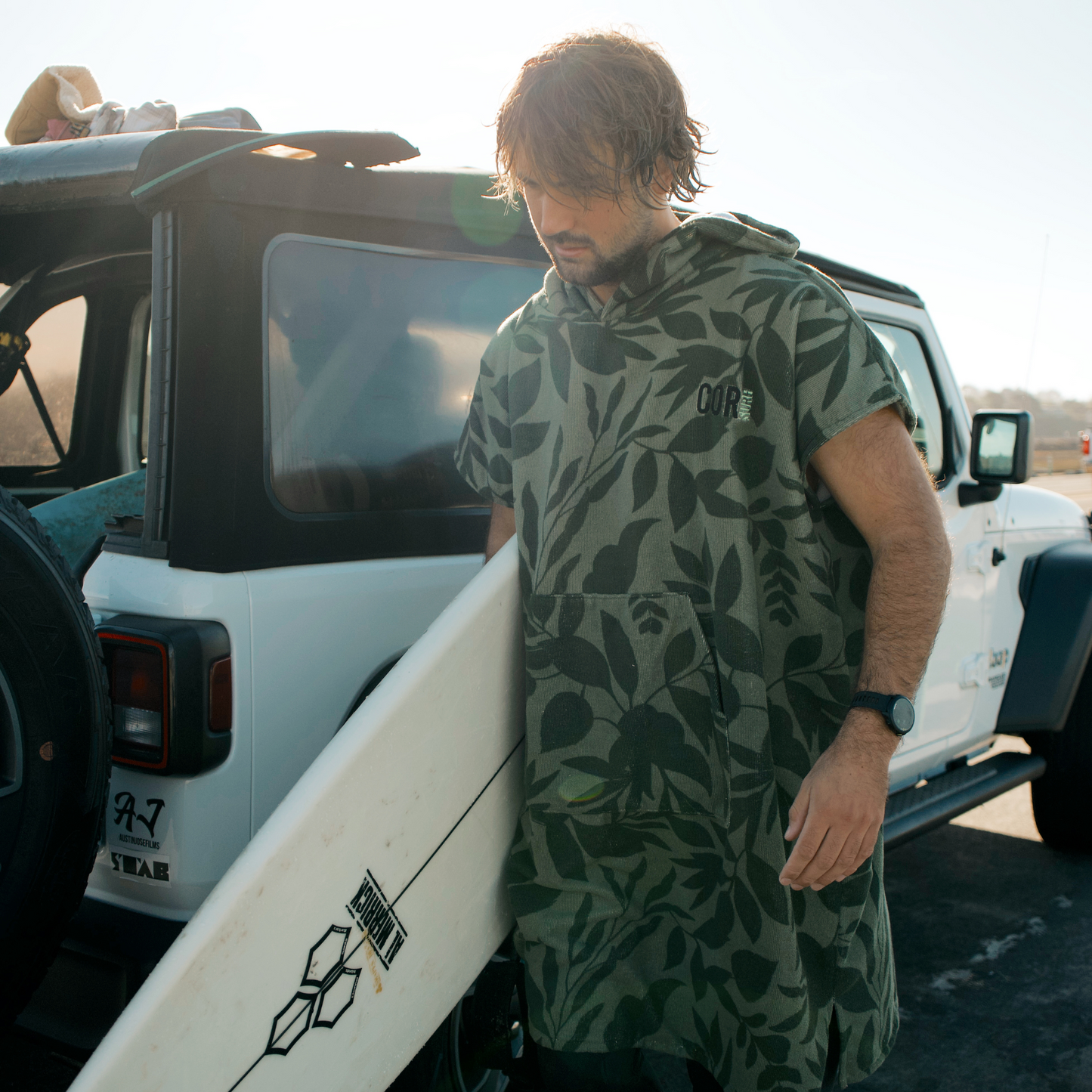 COR Surf Changing Towel Poncho (Kona) Large Size