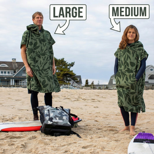 COR Surf Changing Towel Poncho (Kona) Medium Size