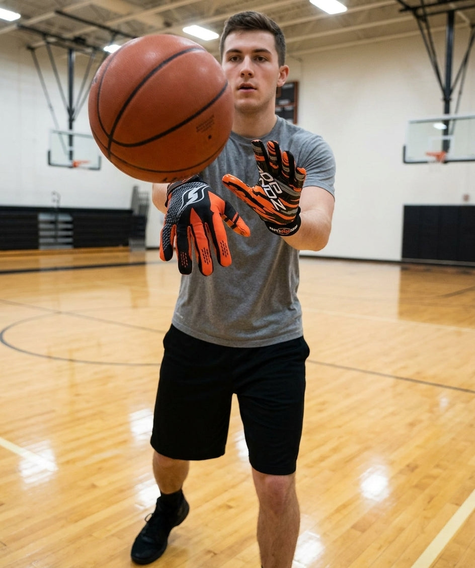 HoopsKing Hoop Handz Weighted Basketball Gloves | Heavy | Increase Hand Speed