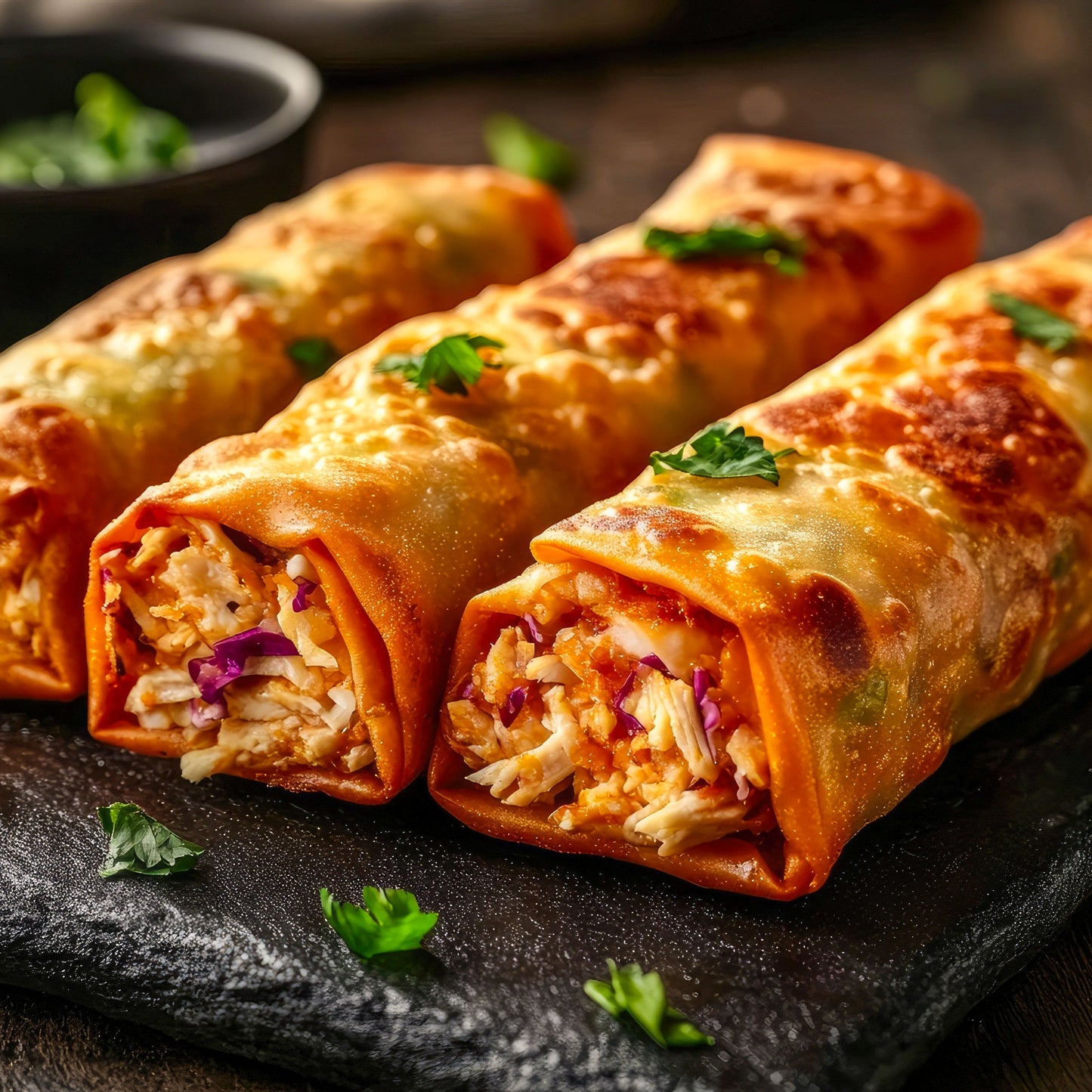 Pig of the Month BBQ *NEW!* Smoked Chicken Spring Rolls