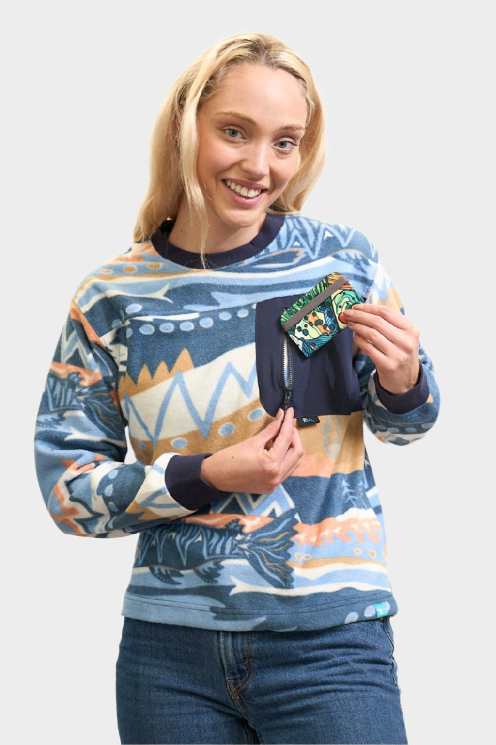 FisheWear Chummy Fleece Crew Neck