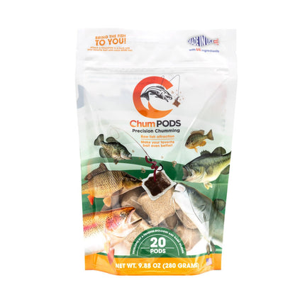 Catfish Pro ChumPODS - Raw Fish Attraction