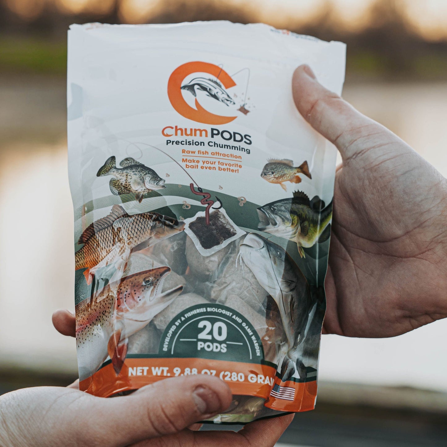 Catfish Pro ChumPODS - Raw Fish Attraction