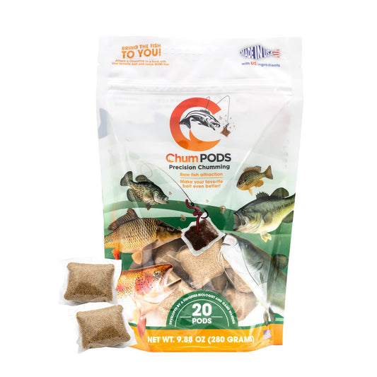 Catfish Pro ChumPODS - Raw Fish Attraction