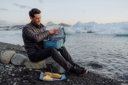 Picnic Time Tarana Recycled Lunch Bag Cooler with Utensils