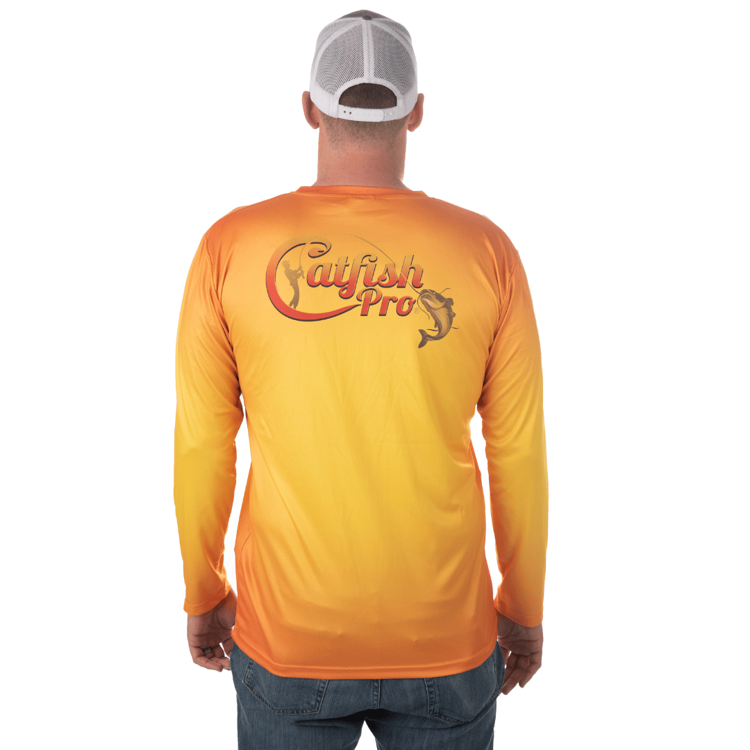 Catfish Pro Circle Hook'Em Long Sleeve Fishing Shirt