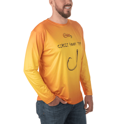 Catfish Pro Circle Hook'Em Long Sleeve Fishing Shirt