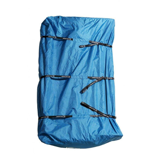 CLAM 12592 Outdoor Durable Polyester Ice Fishing Tent Shelter Travel Cover, Blue - Angler's Pro Tackle & Outdoors