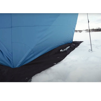 CLAM C - 560 Portable 7.5 Ft 4 Person Pop Up Ice Fishing Thermal Hub Shelter Tent - Angler's Pro Tackle & Outdoors