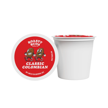 Roasty Buds Classic Colombian Coffee Pods