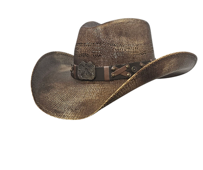 Gone Country DURANGO BROWN BANGORA STRAW 218