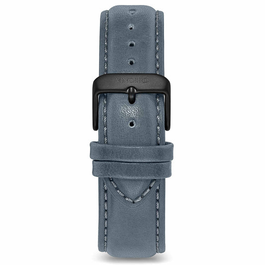 Vincero Classic Leather - Slate Blue 22mm