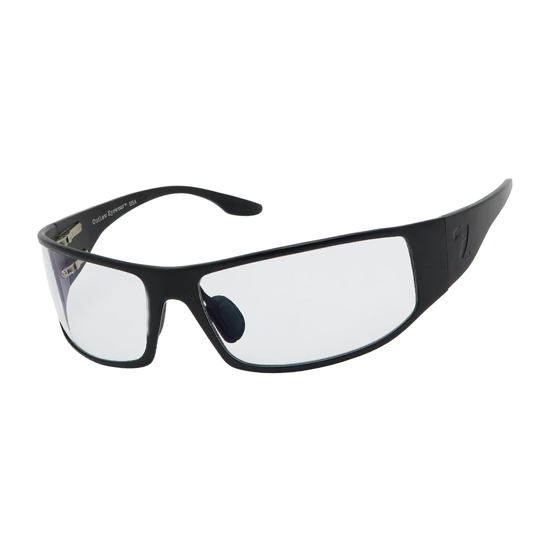 Outlaw Eyewear - Fugitive TAC Ballistic Black 2 Pack Bundle