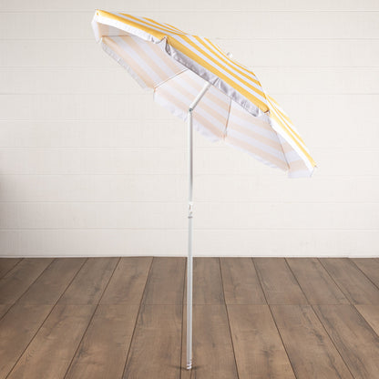 Picnic Time 5.5 Ft. Portable Beach Umbrella