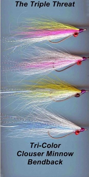 Clouser's Triple Threat Bendbacks - Angler's Pro Tackle & Outdoors