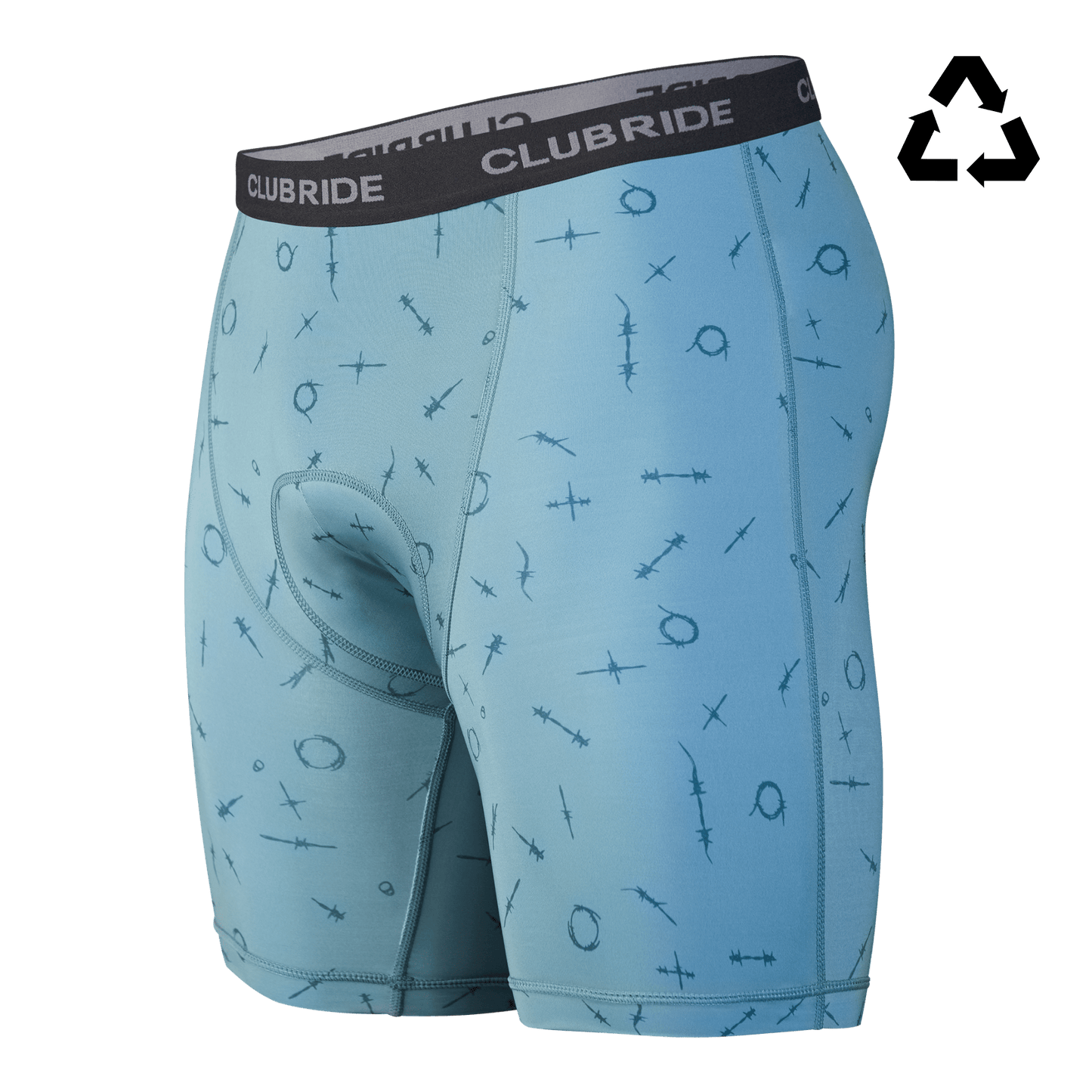 Club Ride Apparel Men's Gunslinger 3D Trail to Town Chamois 8" | All Around - Angler's Pro Tackle & Outdoors