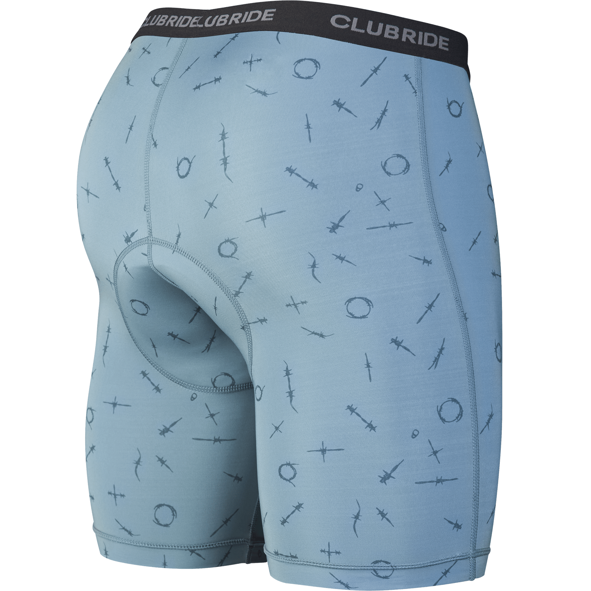 Club Ride Apparel Men's Gunslinger 3D Trail to Town Chamois 8" | All Around - Angler's Pro Tackle & Outdoors