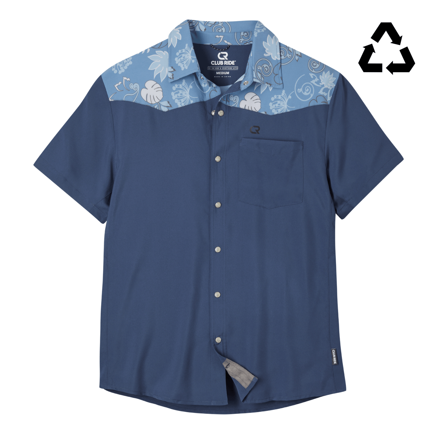 Club Ride Apparel Men's New West Original Pearl Snap Ride Shirt - Angler's Pro Tackle & Outdoors