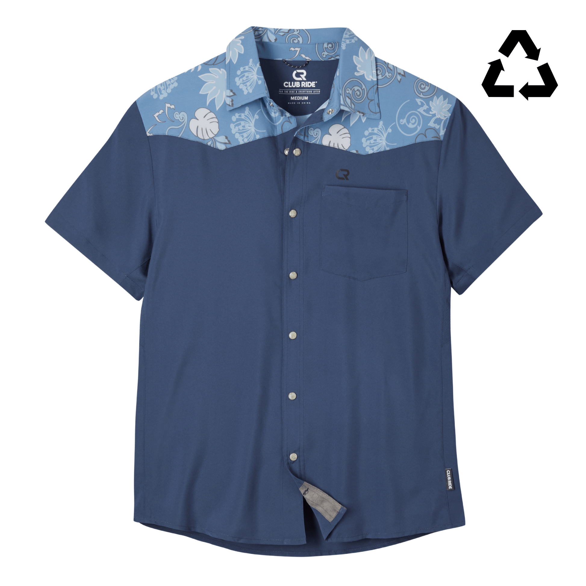 Club Ride Apparel Men's New West Original Pearl Snap Ride Shirt - Angler's Pro Tackle & Outdoors