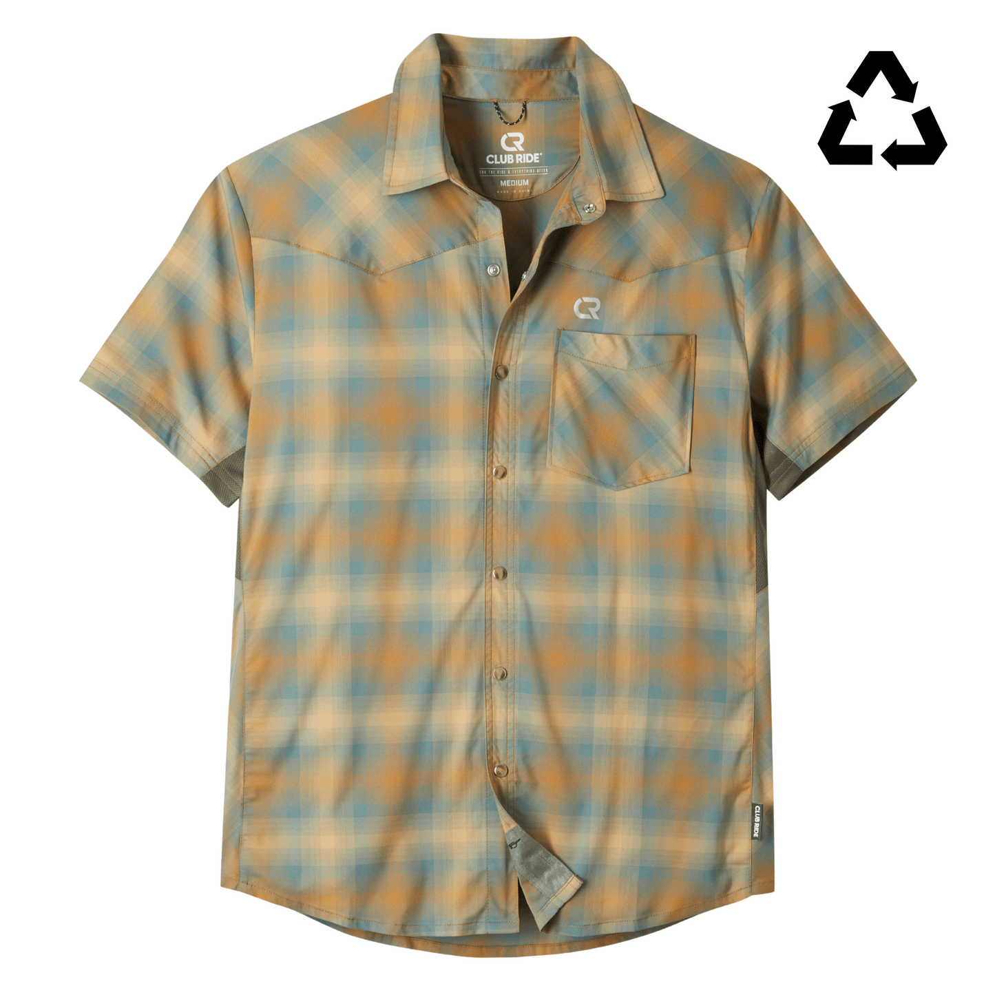 Club Ride Apparel Men's New West Original Pearl Snap Ride Shirt - Angler's Pro Tackle & Outdoors