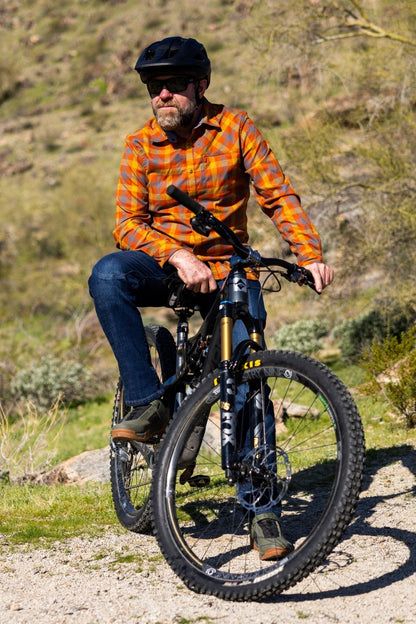 Club Ride Apparel Men's Shaka Brushed Stretch Riding Flannel - Angler's Pro Tackle & Outdoors