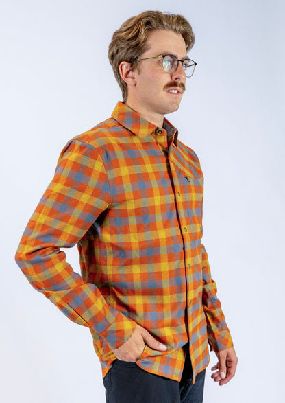 Club Ride Apparel Men's Shaka Brushed Stretch Riding Flannel - Angler's Pro Tackle & Outdoors
